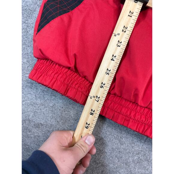 Vintage Wisconsin Badgers Starter Jacket Mens XL 1/4 Zip Collegiate Sportswear - Picture 6 of 8